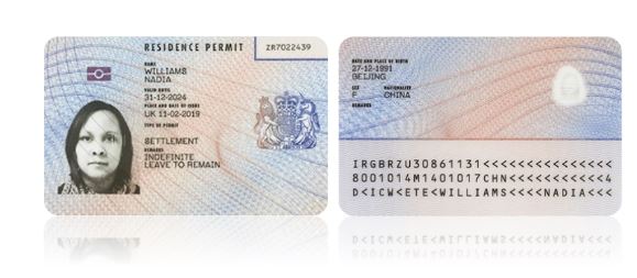 Biometric Residence Permit (BRP) - 2021