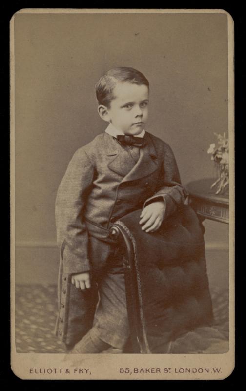 A young George Masterman Gillett, RFAM/PHO/JRF/6/8