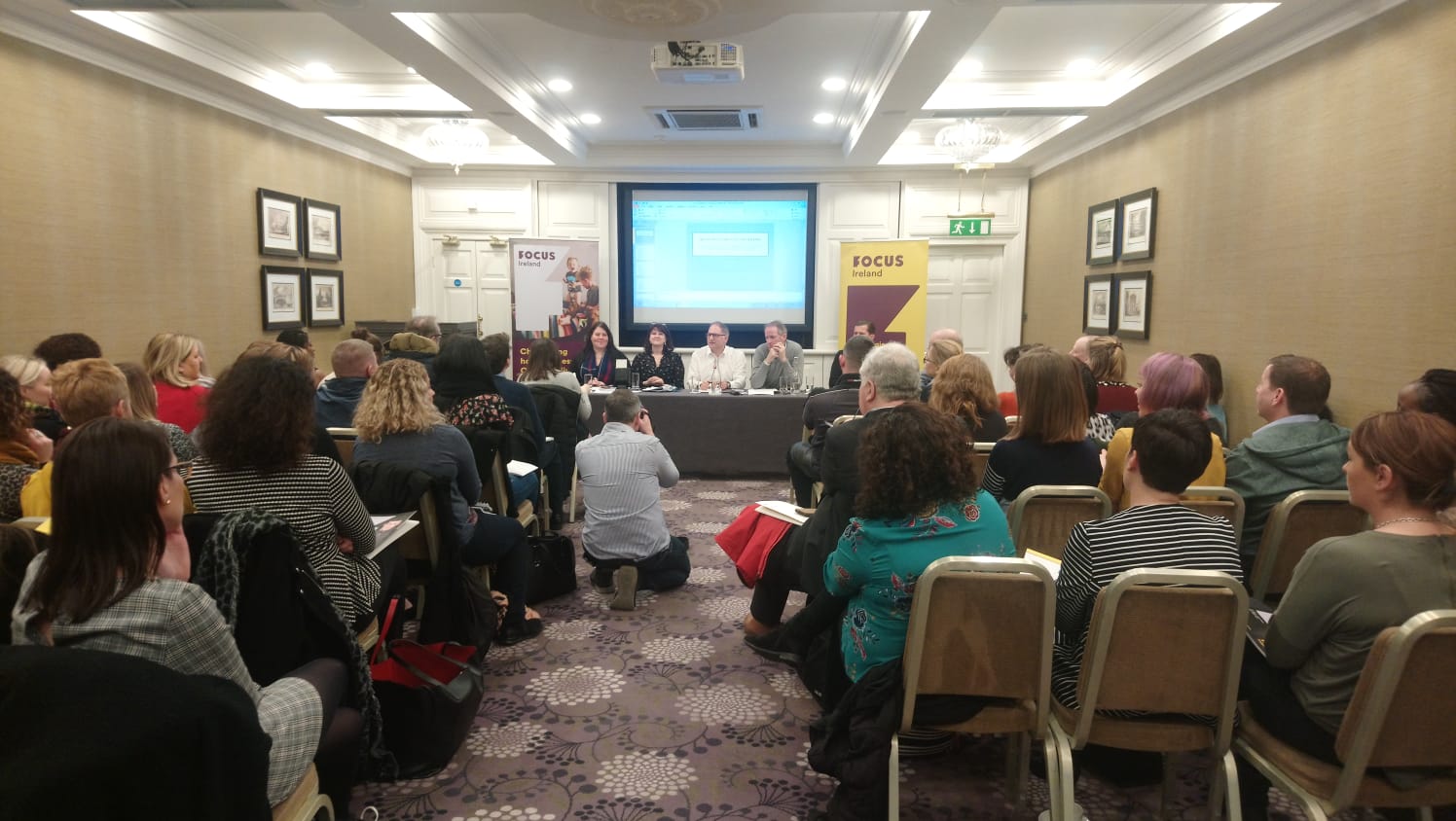 Panel members at the launch of the consultation event