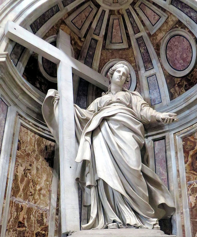 Sculpture of St. Helena, St Peter's Basilica