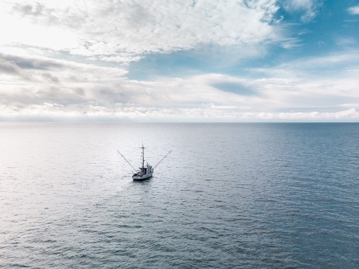 A fishing boat