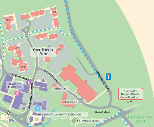 Contact And Directions - York Plasma Institute, University Of York