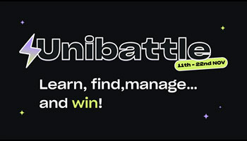 Unibattle 11-22 Nov | Learn, find, manage and win!