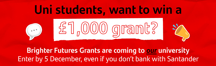 Santander Universities Brighter Futures Grant